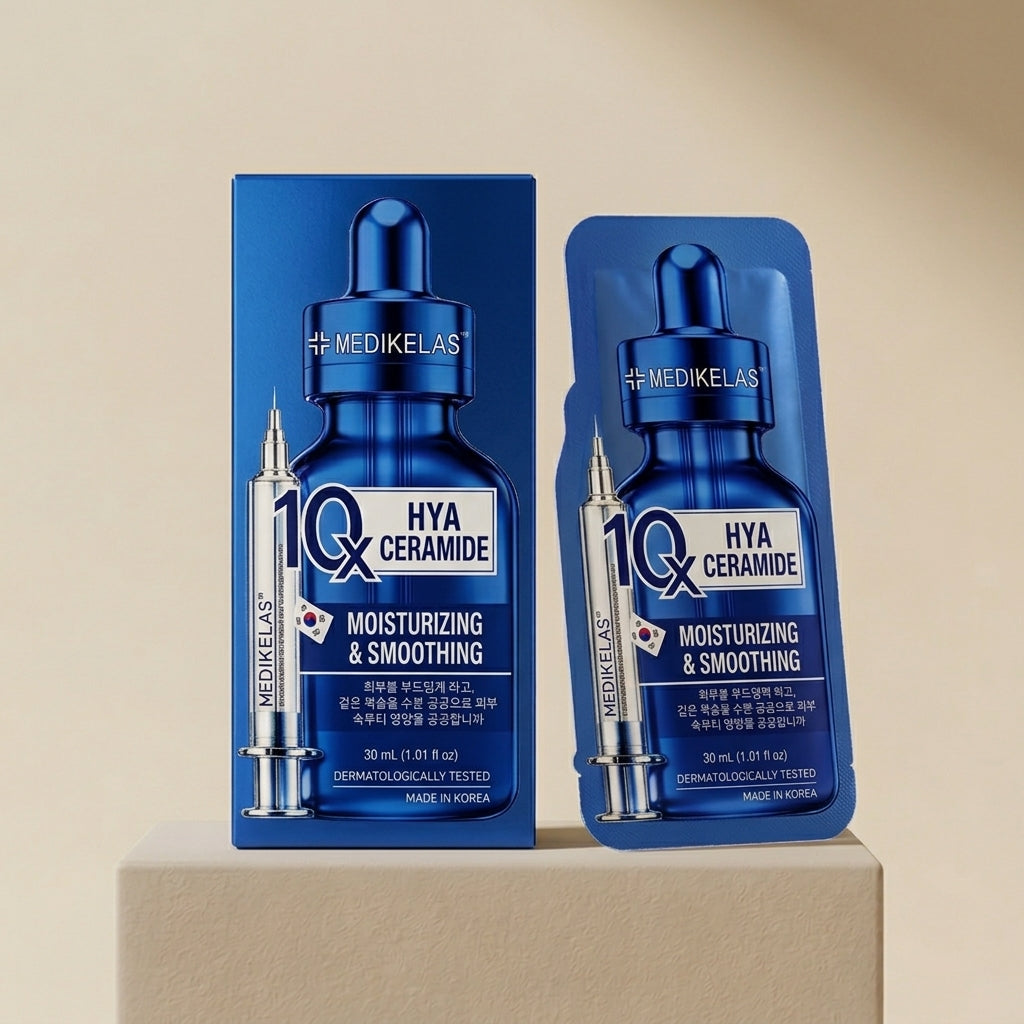 +MEDIKELAS 10x HYA CERAMIDE MOISTURZING & SMOOTHING 30ml