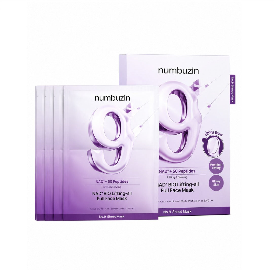 Numbuzin No.9 NAD+ BIO Lifting-sil Full Face Mask